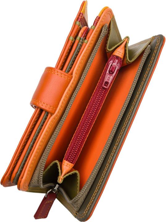 Actual product image Mywalit Medium Snap Wallet Leather Wallet 13 cm