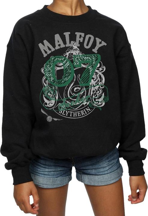 Girls Draco Malfoy Seeker Slytherin Sweatshirt