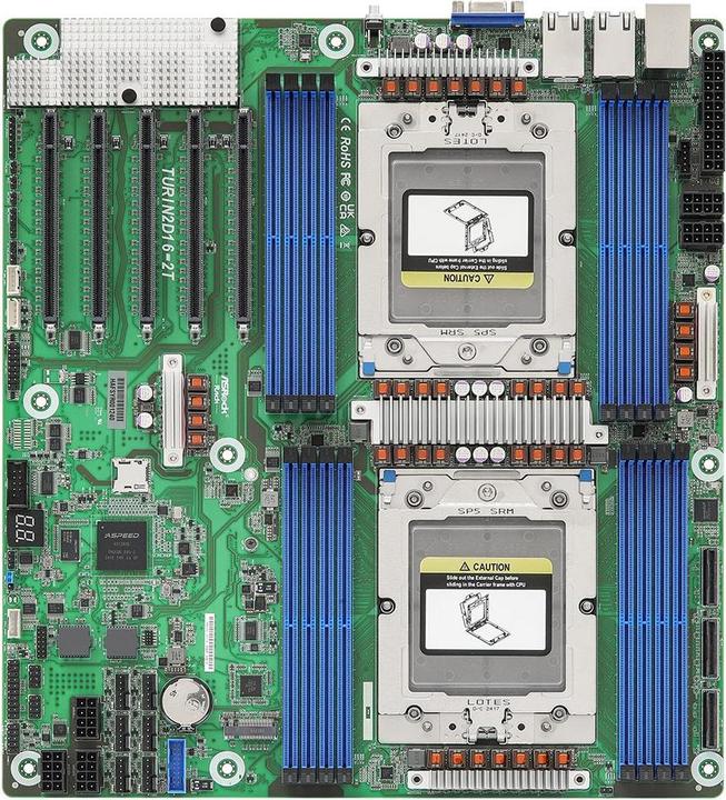 Produktbild AsRock Mainboard TURIN2D16-2T EEB Dual Sockel DP5 Single (SP5, AMD SoC, SSI EEB)