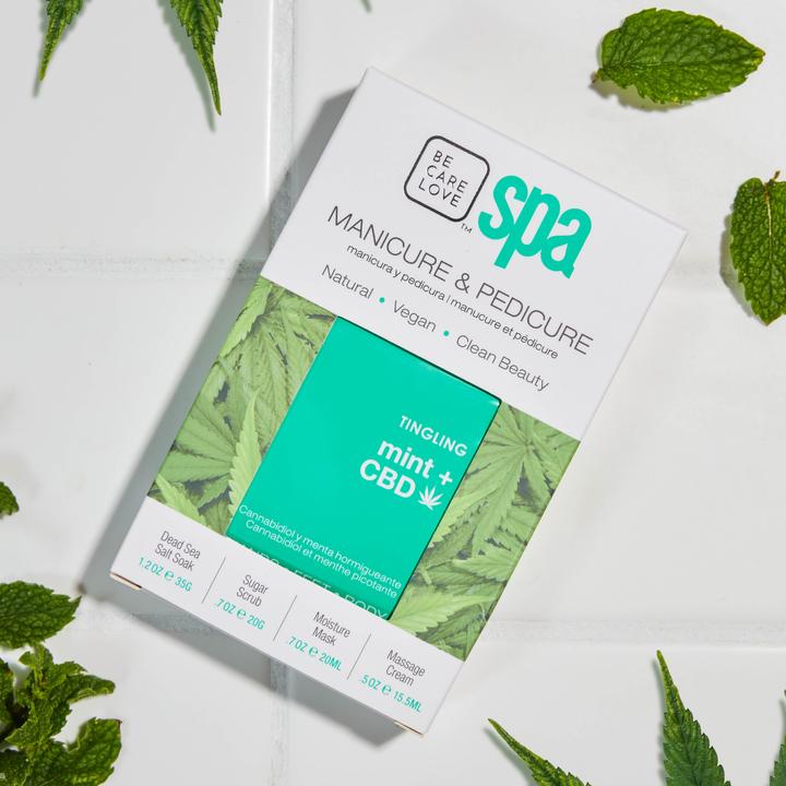 Image du produit Bcl Spa Tingling Mint 4 Step System (Bain de pieds, Masque de pied, 20 ml)