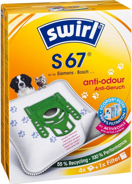 Immagine prodotto Swirl Sacchetti per polvere S67 (1 x)