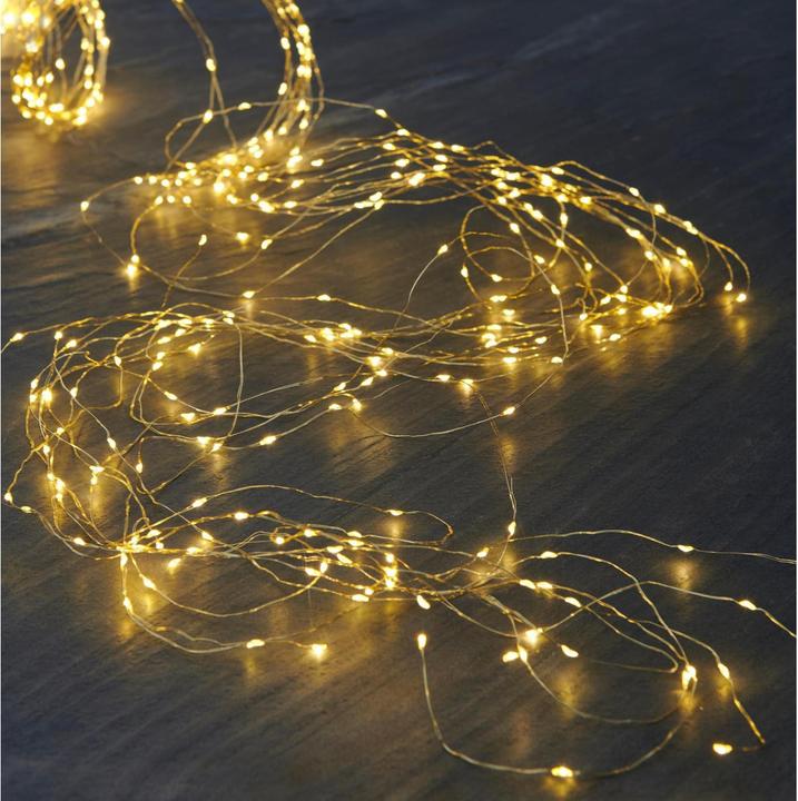 Actual product image Sirius LED light chain Knirke, 350 LED (2.70 m)