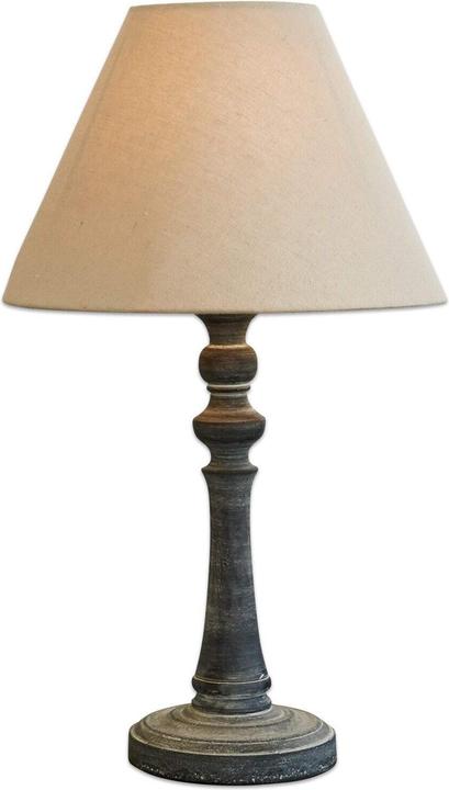 Image du produit Loberon Lampe de table Withby beige/gris antique (E27)