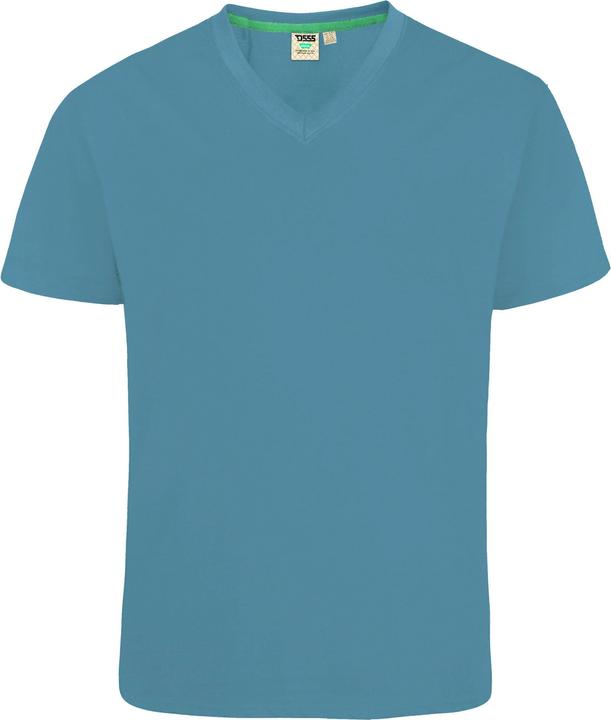 Produktbild DUKE TShirt Signature 2 mit VAusschnitt King Size Baumwolle (4XL)