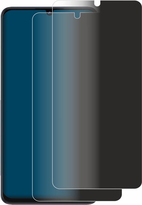 Actual product image BROTECT Anti-spy privacy film Blue light protection film (2 Piece, ZTE Blade V50)