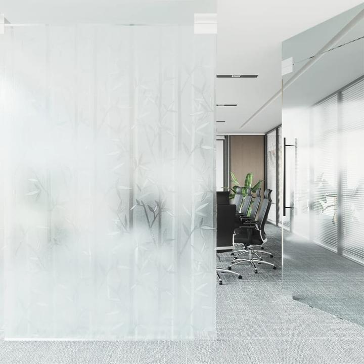 Image du produit VidaXL Films pour fenêtres 2 pcs. Motif mat PVC (90 x 500 cm)