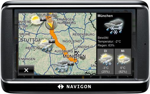 Produktbild Navigon 40 Premium Live, Bluetooth, Europakarten