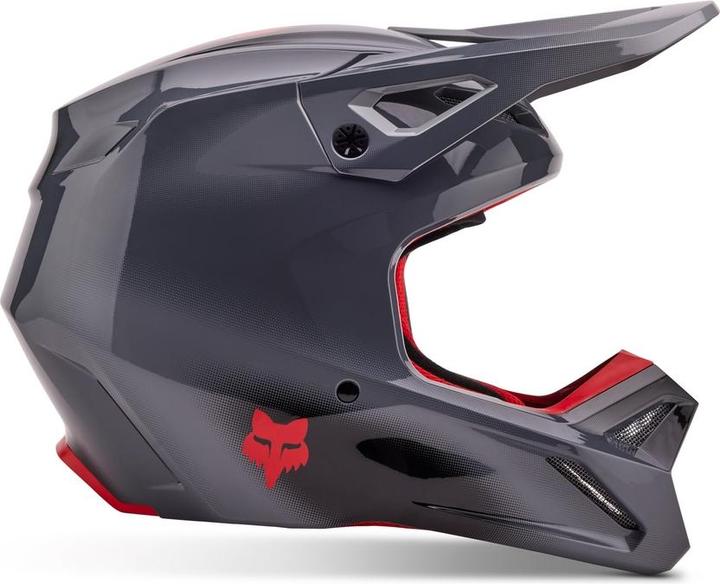 Produktbild Fox Helmet 24 V1 Interfere Gry/Rd (53 - 54 cm, XS)