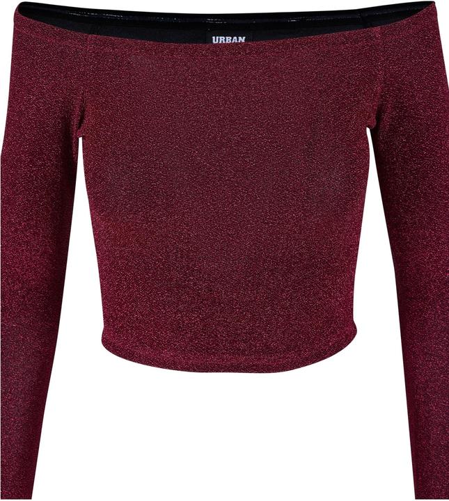 Immagine prodotto Urban Classics Ladies Off Shoulder Glitter Longsleeve (XL)