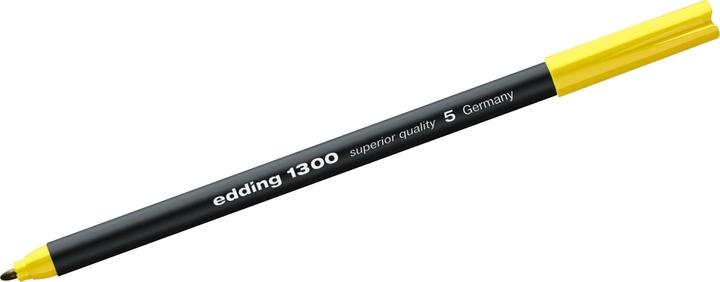 Image du produit Edding 1300 Feutre de coloriage médium jaune (Jaune, 1 x)