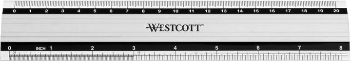 Image du produit Westcott Règle en aluminium 20cm (200 mm)