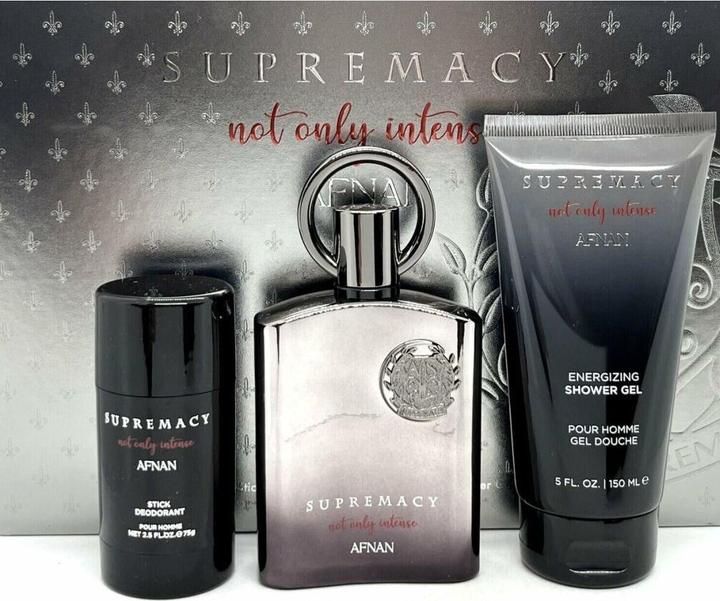 Actual product image Afnan Supremacy not only Intense (Fragrance set)