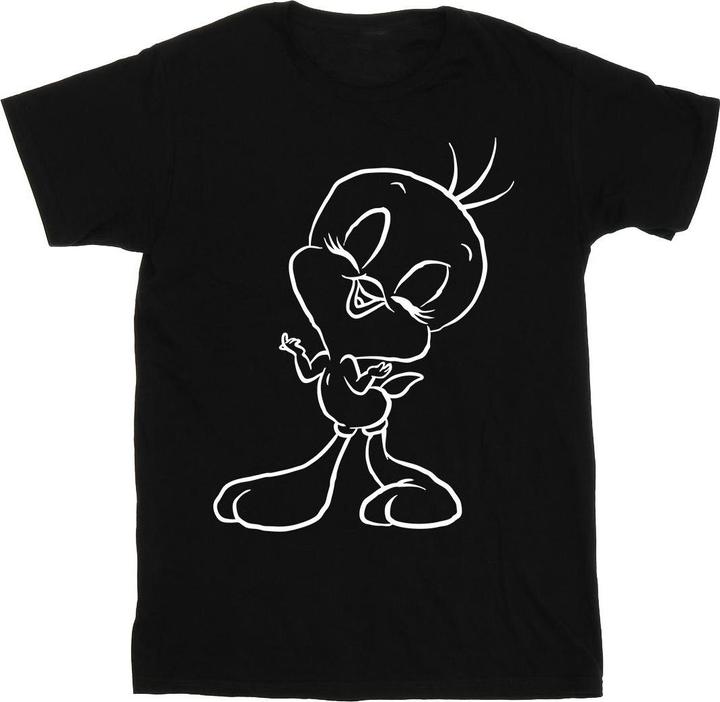 Looney Tunes Tweety Pie Outline TShirt (4XL)