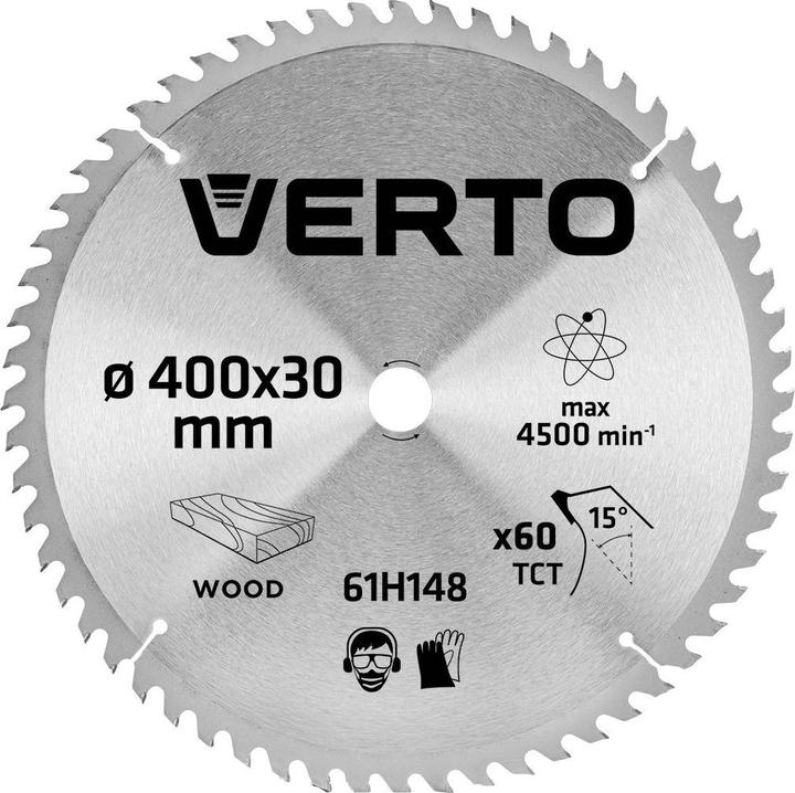 Actual product image Verto Circular saw blade, Widia, 400 x 30 mm, 60 teeth