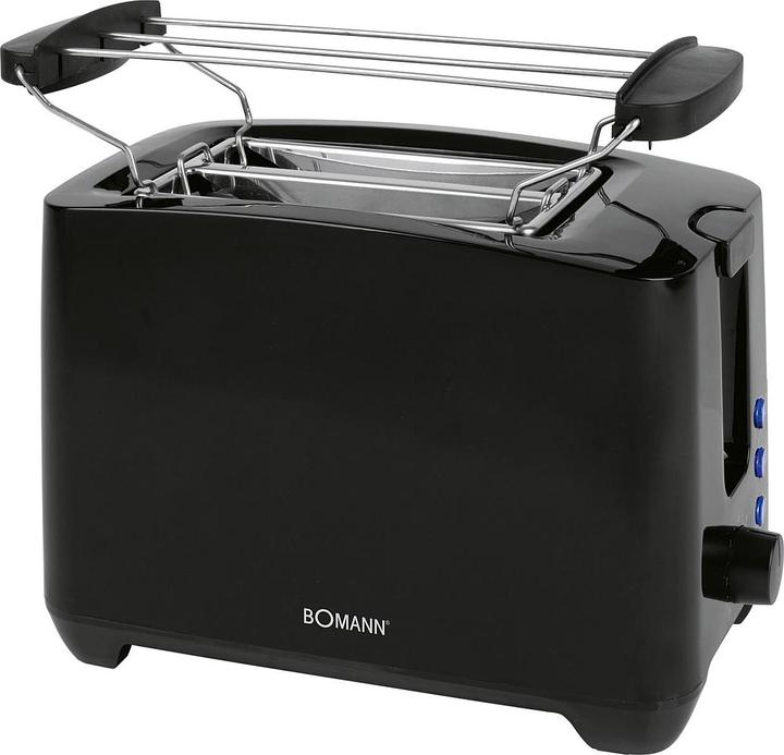 Bomann TA 6065 CB Toaster black