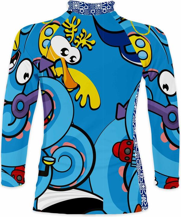 Image du produit Uvea Maillot de bain UV enfant bras Biarritz petite pieuvre (68, 74)