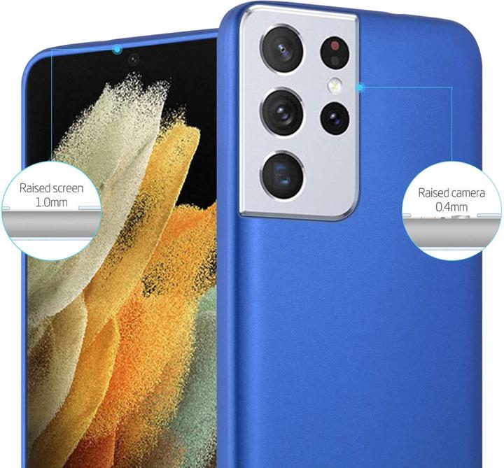 Actual product image Cadorabo TPU Matt Metallic Sleeve (Samsung Galaxy S22 Ultra)