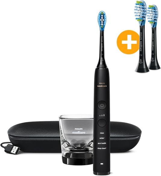 Actual product image Philips Sonicare DiamondClean 9000 + free 2 brush head
