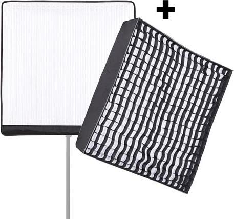 Image du produit Falcon Eyes Panneau LED bicolore flexible RX-24TDX 63x63 cm