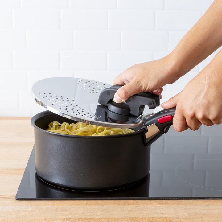 Image du produit Tefal Ingenio couvercle égouttoir L9829402 (20 cm, Métal)