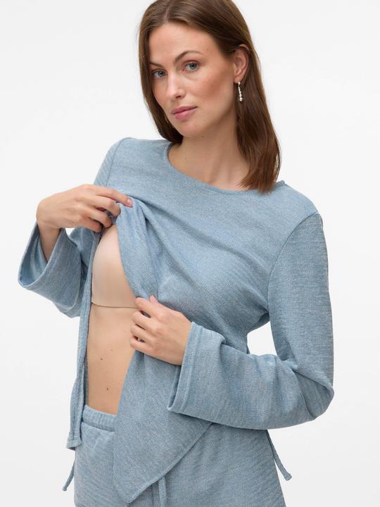 Immagine prodotto Mamalicious Normal geschnitten Rundhals Top Bluse (XS)