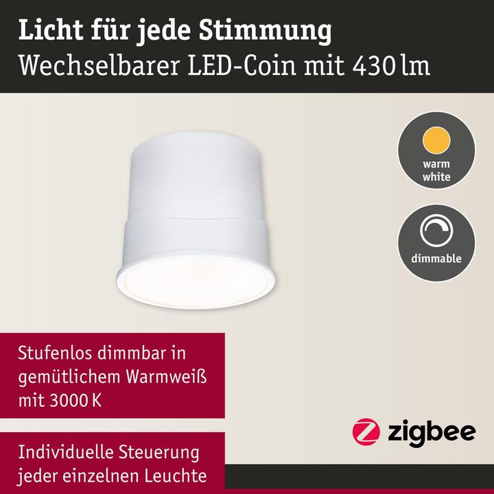 Actual product image Paulmann Base Coin (430 lm)