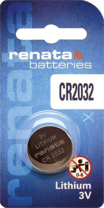 Actual product image Renata Lithium CR2032 (1 pcs., CR2032, 225 mAh)