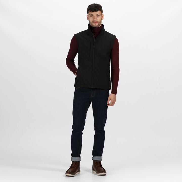 Actual product image Regatta Octagon three-layer printable softshell waistcoat (L)