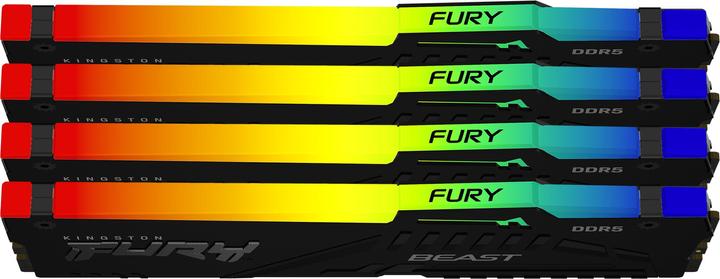 Actual product image Kingston FURY Beast (4 x 32GB, 5600 MHz, DDR5 RAM, DIMM)