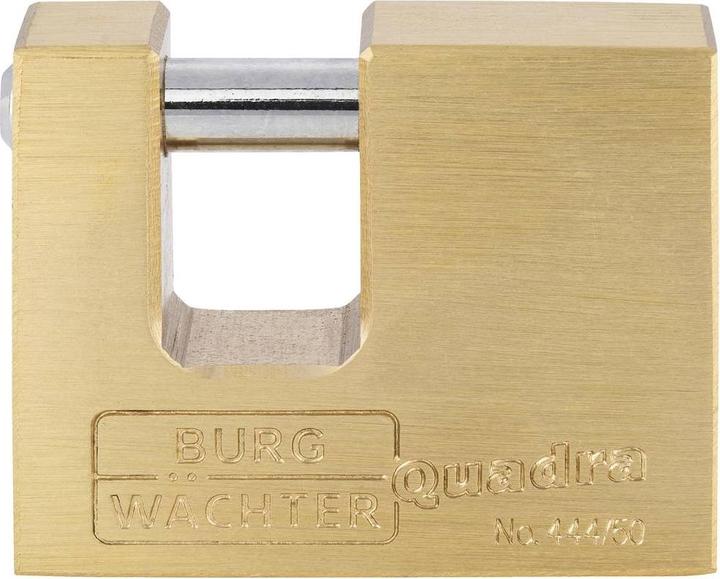 Actual product image Burg Wächter 28591 Padlock 50.00 mm different locking Brass Sch