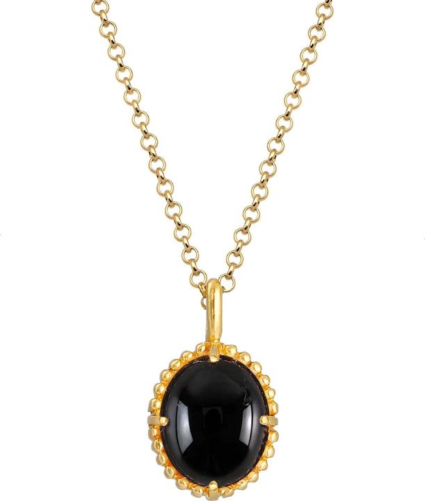 Immagine prodotto Elli Collana di pietre preziose, ovale (Argento 925, 45 cm)