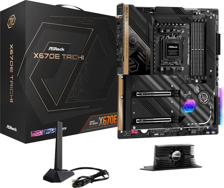 Actual product image AsRock X670E Taichi (AM5, AMD X670, E-ATX)