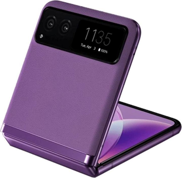 Produktbild Motorola Razr 40 (256 GB, Summer Lilac, 6.90", SIM + eSIM, 64 Mpx, 5G)