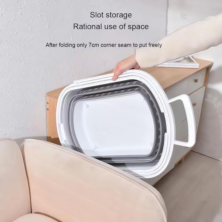 Actual product image König Design Laundry basket Foldable laundry bin Laundry box Laundry bin Storage basket 38 L (38 l)