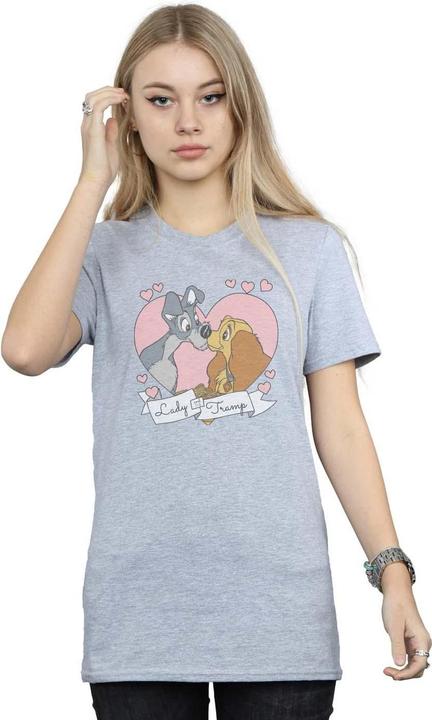 Immagine prodotto Disney Lady And The Tramp Love Maglietta Ampia Donna (M)