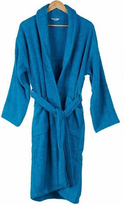 Actual product image Berilo Bathrobe M/L Blue (6 pieces) (M, L)
