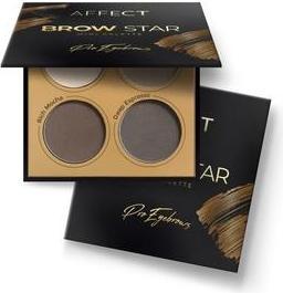 Actual product image Stars From The Stars AFFECT Brow Star Mini paleta cieni do powiek 6g