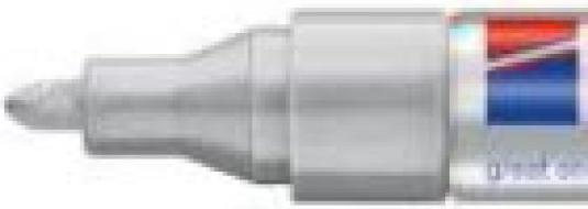 Image du produit Edding 750 Marqueurs à peinture brillante (Silver, 2 mm, 1 x)