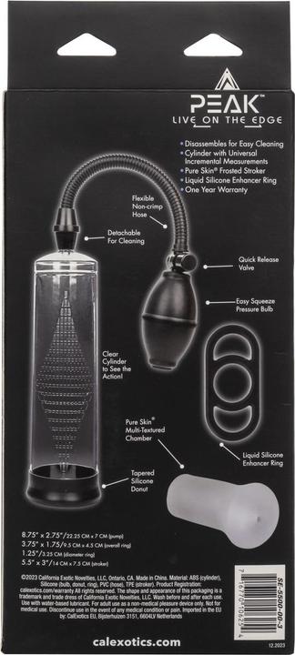 Productafbeelding CalExotics Peak Kit Afzuigpomp