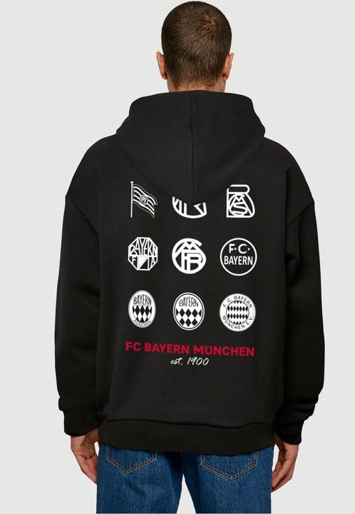 Immagine prodotto FC Bayern München Felpa con cappuccio ultra pesante Logo History - 117477 (S)