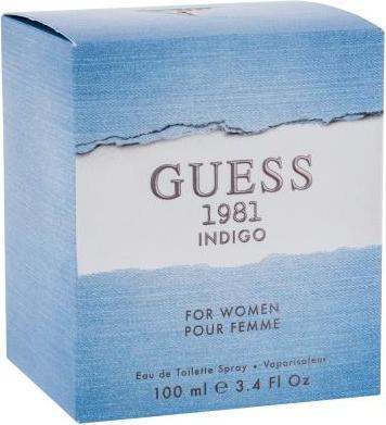 Produktbild Guess 1981 Indigo by Eau de Toilette Spray 100 ml (Eau de Toilette, 100 ml)