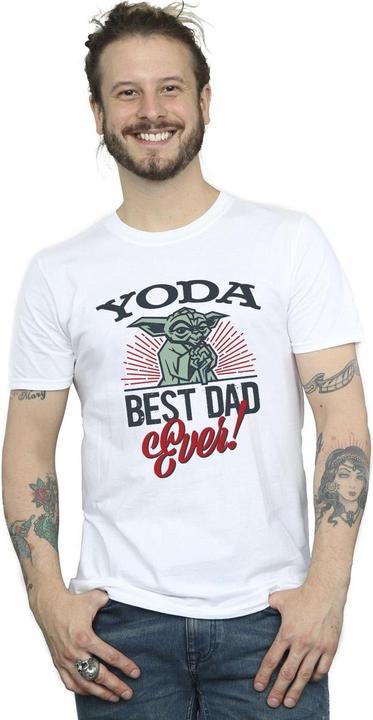 Immagine prodotto Star Wars Mandalorian Yoda Dad Maglietta Uomo (S)