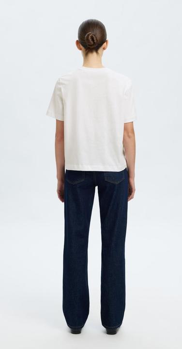 Image du produit Selected Femme Besticktes T-Shirt mit Rundhalsausschnitt (XXL)