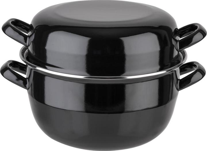 Produktbild APS Servier-Muscheltopf (24 cm, Bräter + Schmortopf, Stahl)