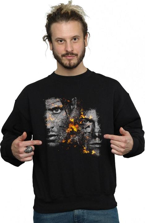 Immagine prodotto Supernatural Sam And Dean Fire Felpa Uomo (4XL)
