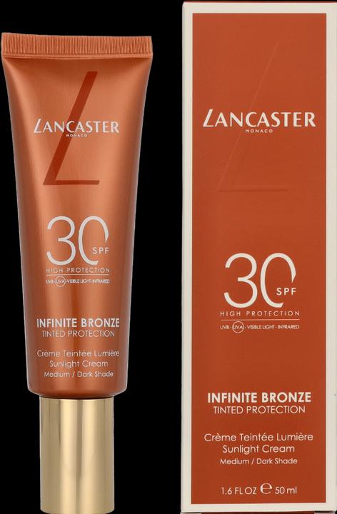 Actual product image Lancaster Infinite Bronze (Suntan cream, SPF 30, 50 ml, 80 g)