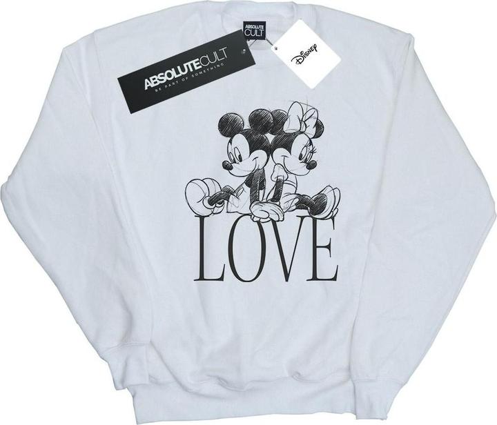 Disney Mickey And Minnie Mouse Love Sweatshirt Jungen