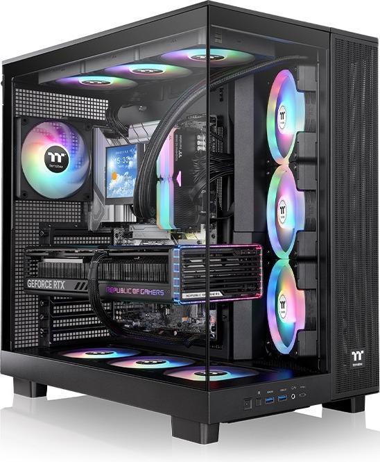 Image du produit Thermaltake Tt View 380 XL TG ARGB Black (ATX, mATX, Mini-ITX)