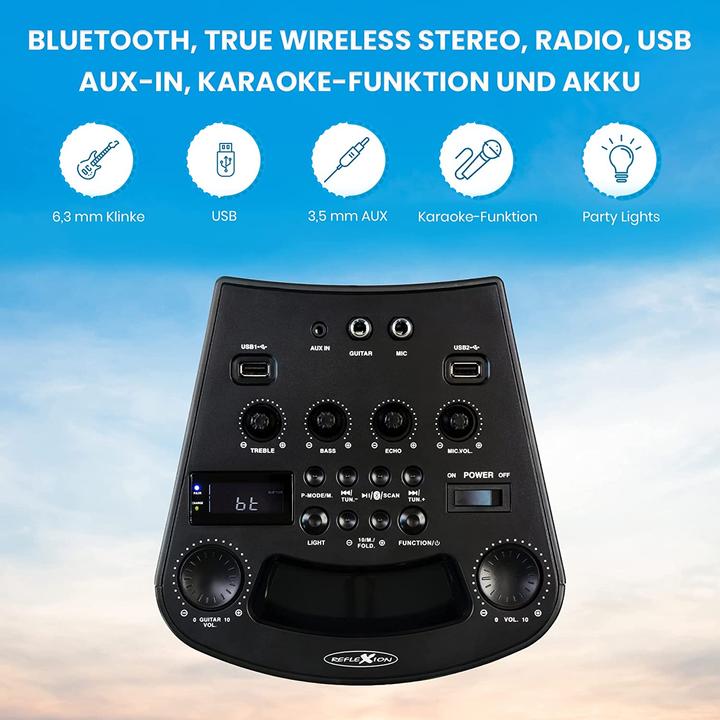 Actual product image Reflexion Ps07bt (FM, PLL, Bluetooth)