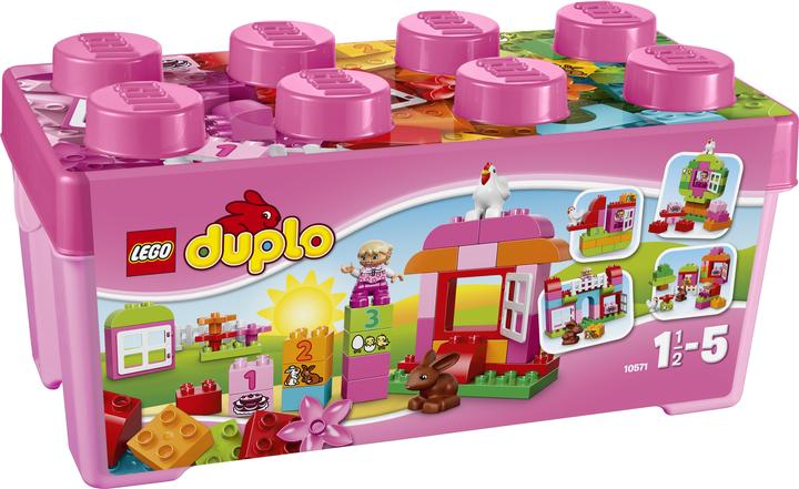 Image du produit LEGO DUPLO Grande boîte à pierres fille (10571)